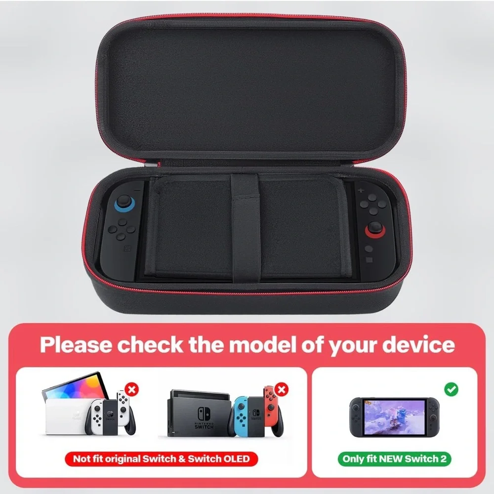 Black and Red Gaming Console Case